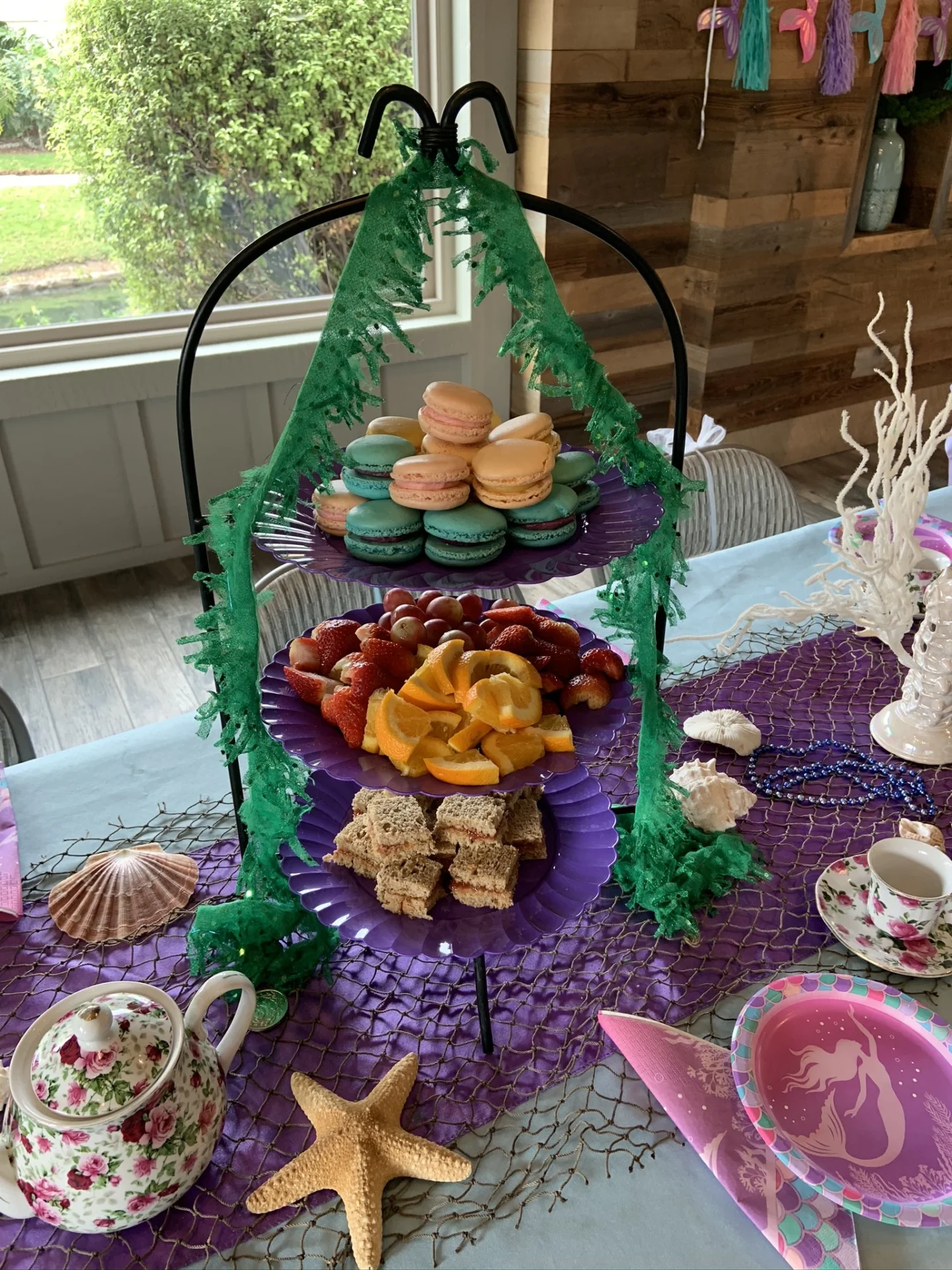 Children's birthday tea party in Irvine